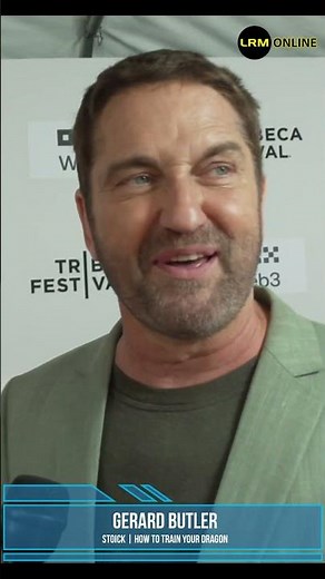 Gerard Butler on Premiere of How to Train Your Dragon at Tribeca Film Festival 2025