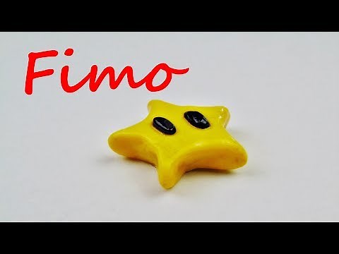 Basteln: Fimo Kawaii Stern selber machen / Polymer Clay Tutorial