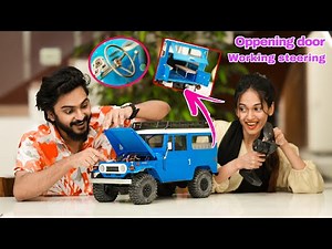 എന്റെ പുതിയ RC CAR🔥🔥🔥Working Steering l Oppening Door l UNBOXINGDUDE l