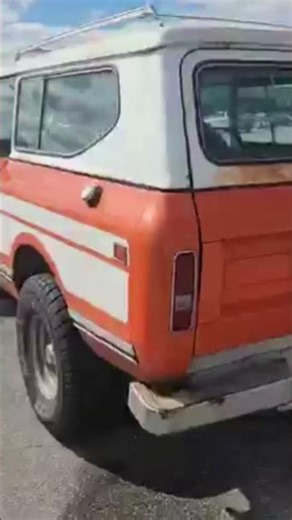 Vintage orange International Harvester truck/wagon #internationalharvester
