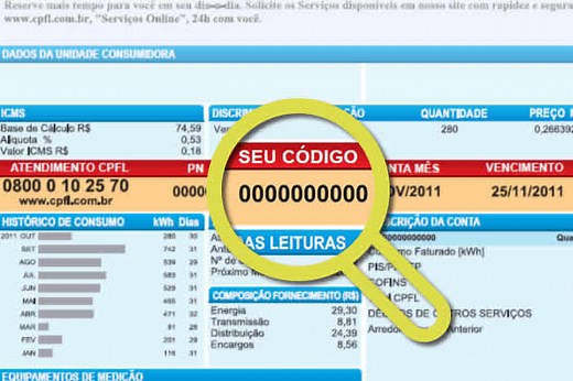 Como emitir segunda via da conta de luz CPFL