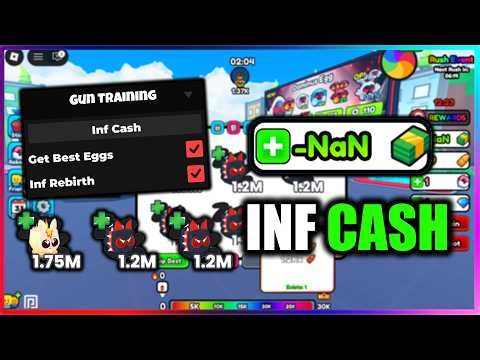 [🎯INF] Gun Training Script - INFINITE CASH, REBIRTH, PETS