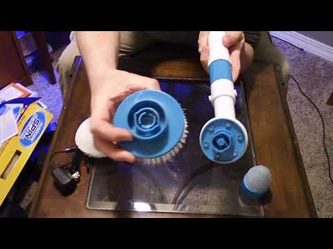 Hurricane Spin Scrubber Setting Up