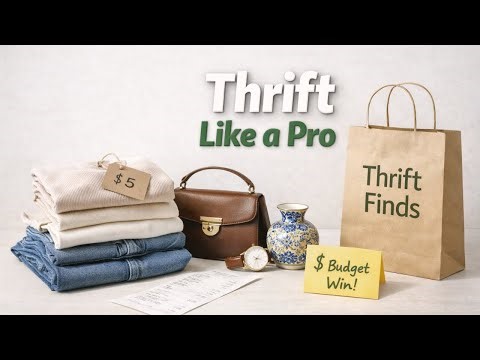 Thrift Shopping Like a Pro: How to Find Hidden Gems on a Budget