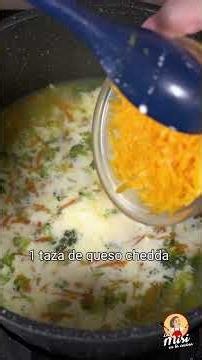 Cream of Broccoli #CreamaDeBrocoli #BroccoliSoup #SopaDeBrocoli #CheddarBroccoliSoup #BroccoliLovers