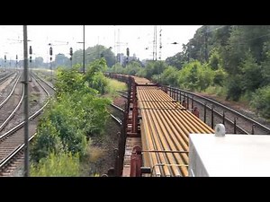 Langschienenzug - Weichenbereich