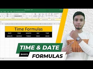 Basic Date and Time Formulas In Excel | Excel Basics