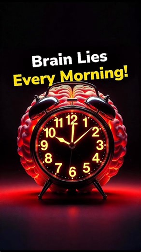 Your Brain Lies Every Morning | Mind Hack #brainfacts #brainhacks #brainscience