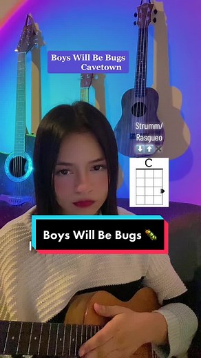 Cavetown Ukulele Tutorials: Boys Will Be Bugs 🐛