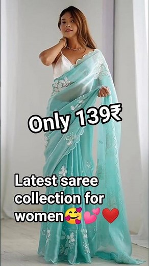 Latest trending saree collection for women🥰💕💕#fashion#laddifashion #trending#saree #new #floralsaree