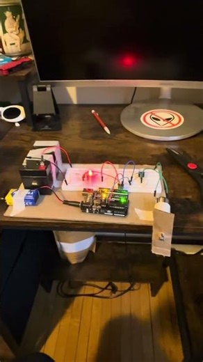 LED-Switch-Motor Robot