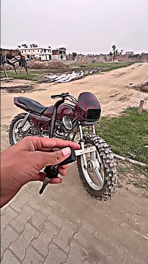 Splendor tractor silencer custom wrap with roots horn modified jhotta #splendormodified #herohonda