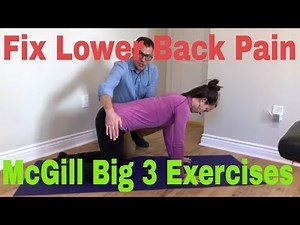McGill Big 3 - Exercises for Core Strength and stability with Mark Powell