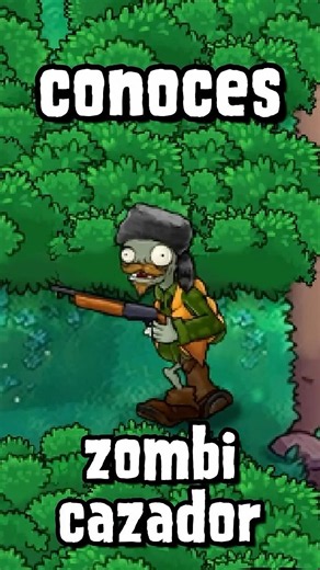 CONOCES AL ZOMBI CAZADOR DE PVZ DLC MOD!!🧟‍♂️🔫 #pvz #plantasvszombies #plantsvszombies