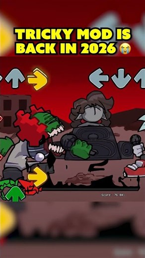The tricky mod is back... 😭 [FNF]
