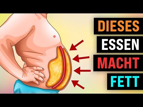 5 Lebensmittel, die Bauchfett verursachen! (Unbedingt vermeiden)