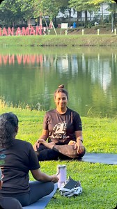 126K views · 1.3K reactions | Hari Raya Outdoor Yoga  On a long...