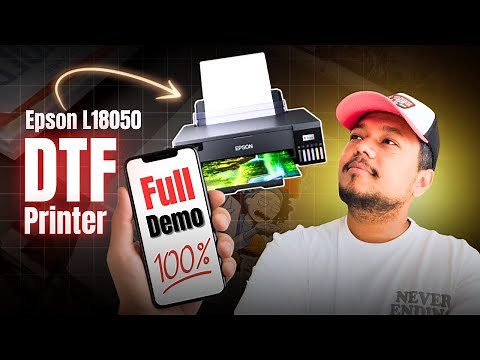 Epson L18050 DTF Printer EXPLAINED !