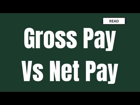 Gross Pay vs Net Pay Explained Simply | Read Along | Your Money Explained #2