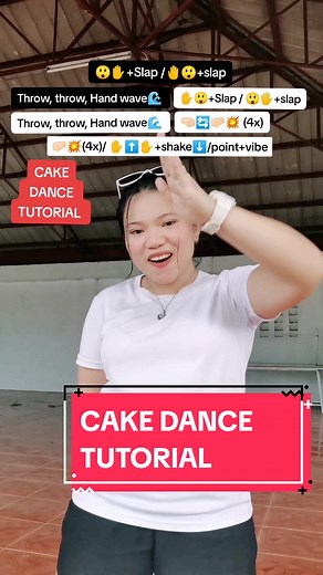 Cake Dance Challenge Tutorial with Hand Gestures