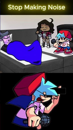 Stop Making Noise [FNF Animation] #fnf #fnfmod #fridaynightfunkin #shorts #fnfsus