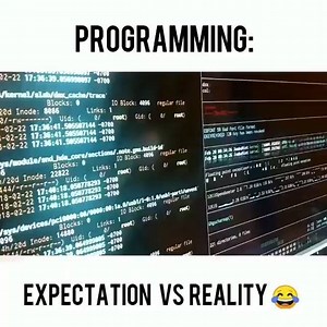 67K views · 748 shares | Expectation VS Reality :p | Computer Programming Beginners | Facebook