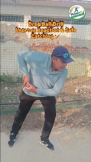 Drop Ball Drill | Improve Reaction & Safe Catching 🏏 | Cricket Fielding Practice