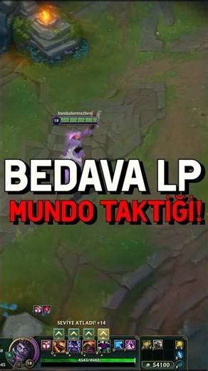 💀 If you play THIS way with Mundo, you actually get FREE wins! #lol #leagueoflegends