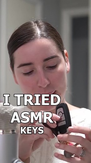 ASMR clicking my keys 🔑 #asmr #DidYouYawn #fyp #relaxingasmr #clicking #tapping #asmrforsleep