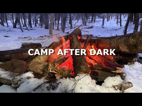 What to Do After Dark While Winter Backpacking