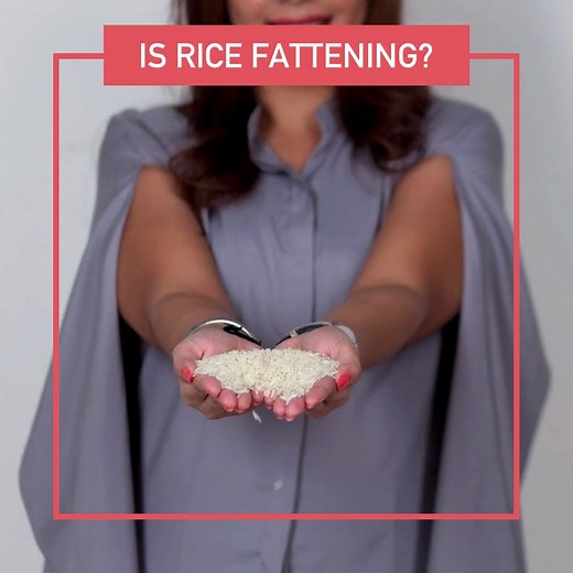 718K views · 3.6K reactions | Does rice actually make you FAT? That's the age old question. Before you decide for yourself, take a look at this video, you might be surprised at the answer... | Glamrs | Facebook