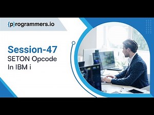 SETON Opcode In IBM i