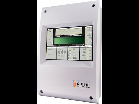 GLOBAL FIRE JUNIOR PANEL ACTIVE & INSTALLATION MODE