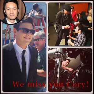 Harry Shum Remembers Cory Monteith With Touching Tribute