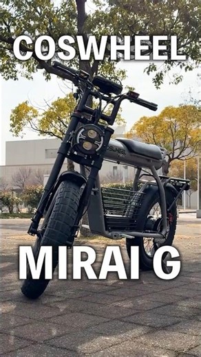 [No license required!] This is the only choice! New! COSWHEEL MIRAI G! #specifiedsmallmoped #spec...