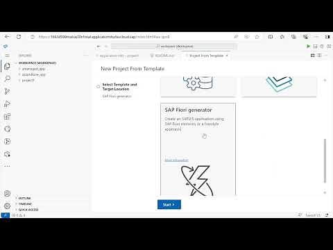 Build an SAP Fiori App with On-Premise Data | BTP| Fiori | BAS | Deploy in cloud system
