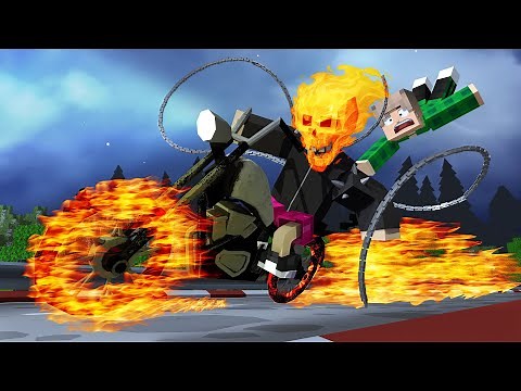 LOKI BECAME A GHOST RIDER IN MINECRAFT!
