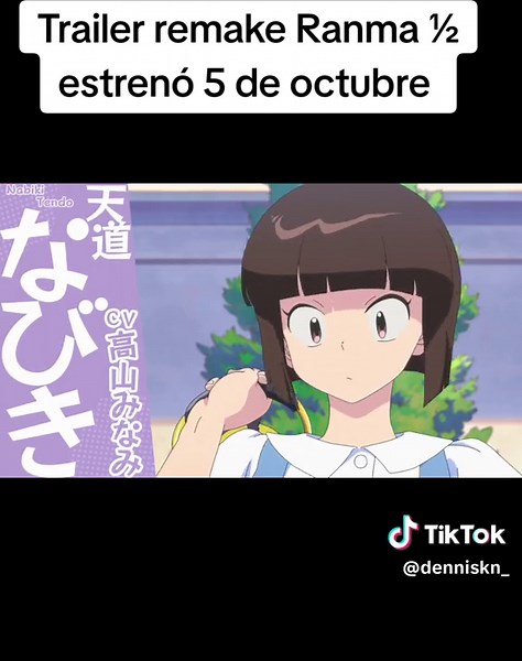 Remake de Ranma 1/2: Primer tráiler disponible