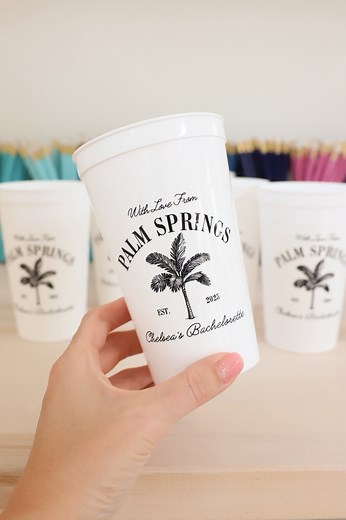 260K views · 1.7K reactions | No Cricut needed, just a home inkjet printer 殺 #bacheloretteDIY #custompartycups | Home Sweet Pink | Facebook