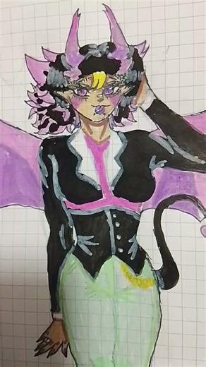 Minkat + un corte de pelo ✂️ dale like y suscribete para más 😘👍 #art #apoyoooo #drawing #artist