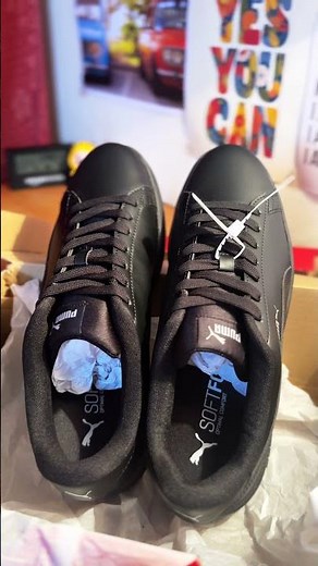 Puma Black Smashic Comfort Casual Sneakers