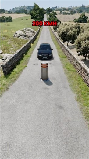 BeamNG Drive - Audi A8 6.0 TDI [High speed - Crash Test]