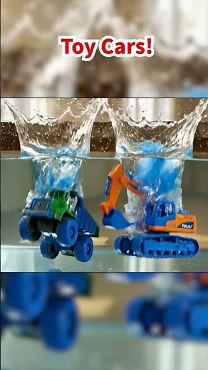 Magic Paint Splash! 🎨 Learn Colors with Toy Trucks! 🚛
