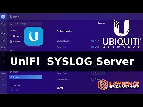 How to Send Unifi Logs to a Syslog Server