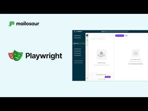 Step-by-step guide to automate testing with Mailosaur & Playwright