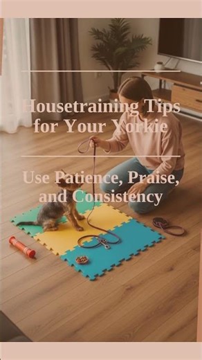 Housetraining Tips for Your Yorkie