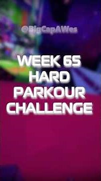 Orion Drift's Week 65 HARD Parkour Challenge! #oriondrift