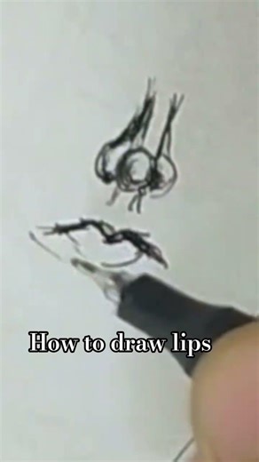 how to draw lips #anatomy #art #ytshort #artclass #sketch #artinstruction #howtodraw #fypシ゚viral