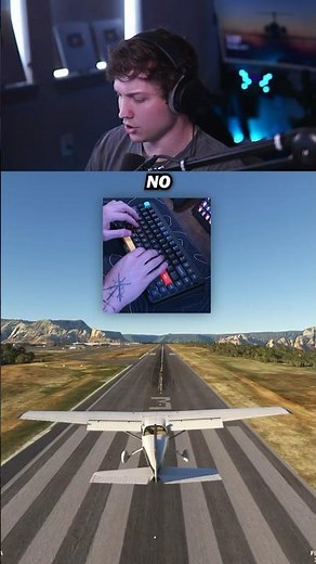 Microsoft Flight Simulator but on Keyboard!