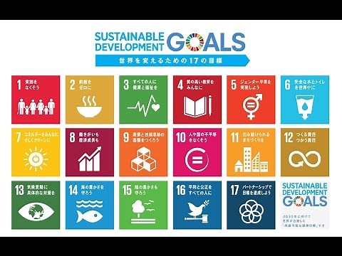 「持続可能な開発目標（SDGs）」アイコン、 みんなのためのキャッチコピーを日本語化